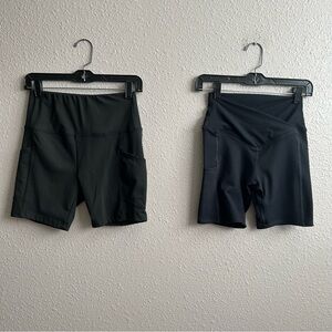 Evolution and Creation Women's Black Bike Shorts